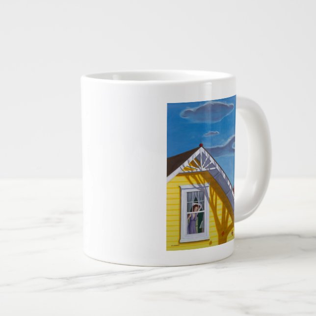 Taza De Café Gigante Hojas de otoño 2010 (Derecha)