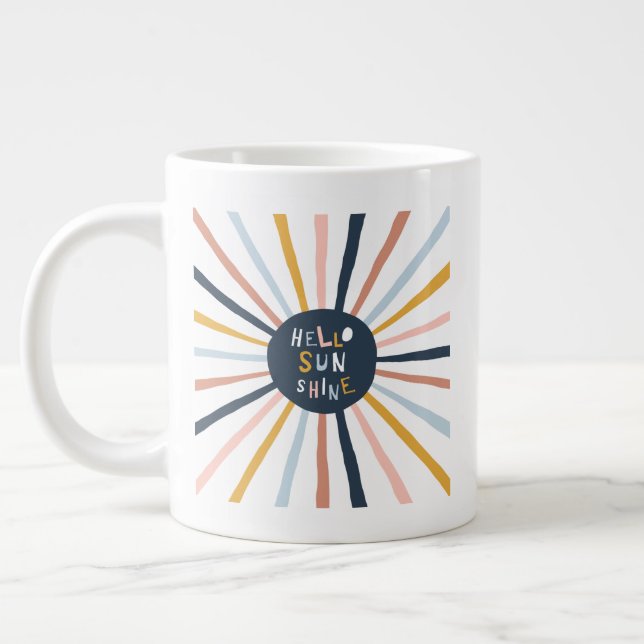 Taza De Café Gigante Hola Sunshine (Izquierda)