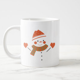 Taza De Café Gigante Holly Christmas Mug – Evergreen Holiday Cocoa & Co