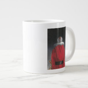 Taza De Café Gigante Hombre en capa roja