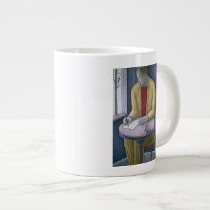 Taza De Café Gigante Hombre que escribe 2004