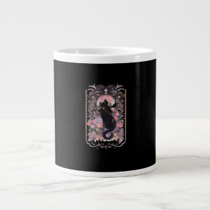 Taza De Café Gigante Hombres de Cat Cottagecore Academia Goblincore Bru