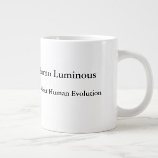 Taza De Café Gigante Homo Luminous The Next Human Evolution Mug Jumbo