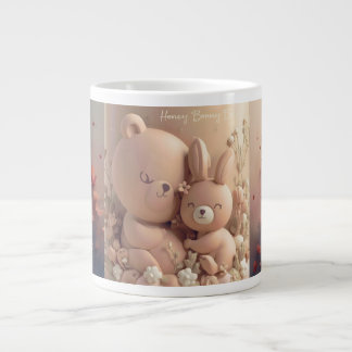 Taza De Café Gigante Honey Bonny Baby Mug – Baby Bear & Bunny