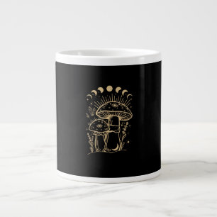 Taza De Café Gigante Hongos & Minimalismo Cabaña Estética Goblinco