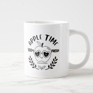 Taza De Café Gigante Hora de Apple