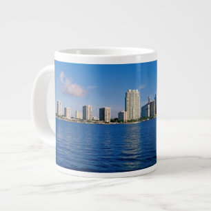 Taza De Café Gigante Horizonte de Miami, la Florida