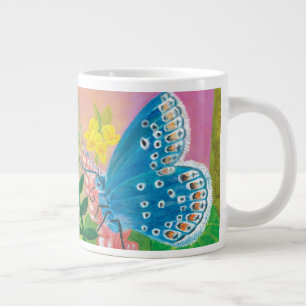 Taza De Café Gigante Hormiga, caracol y mariposa azul de Chapman