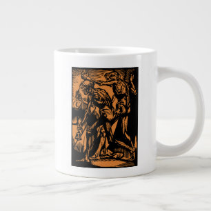 Taza De Café Gigante Horrores de los mineros, aire malo son hombres mue