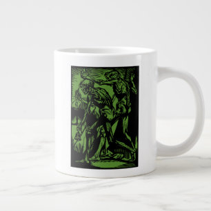 Taza De Café Gigante Horrores Desenterrados de Mineros Muertos para Hal