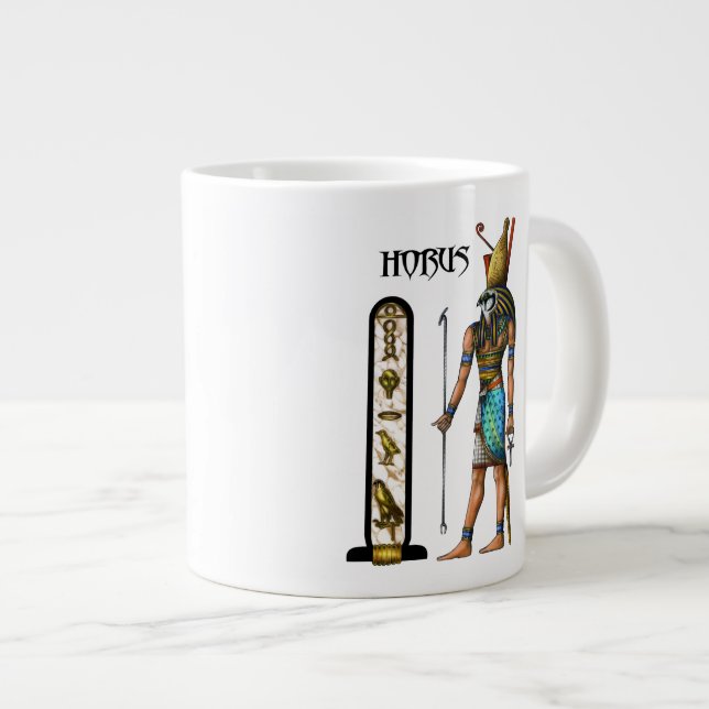 Taza De Café Gigante Horus Jumbo Mug (Derecha)