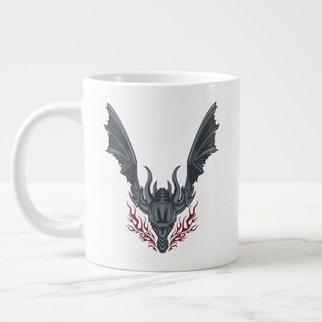 Taza De Café Gigante HOUSE OF THE DRAGON | Fire-Breathing Dragon Head (Izquierda)