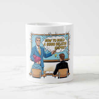 Taza De Café Gigante How to Build a $500 Billion Empire Pop Art Mug