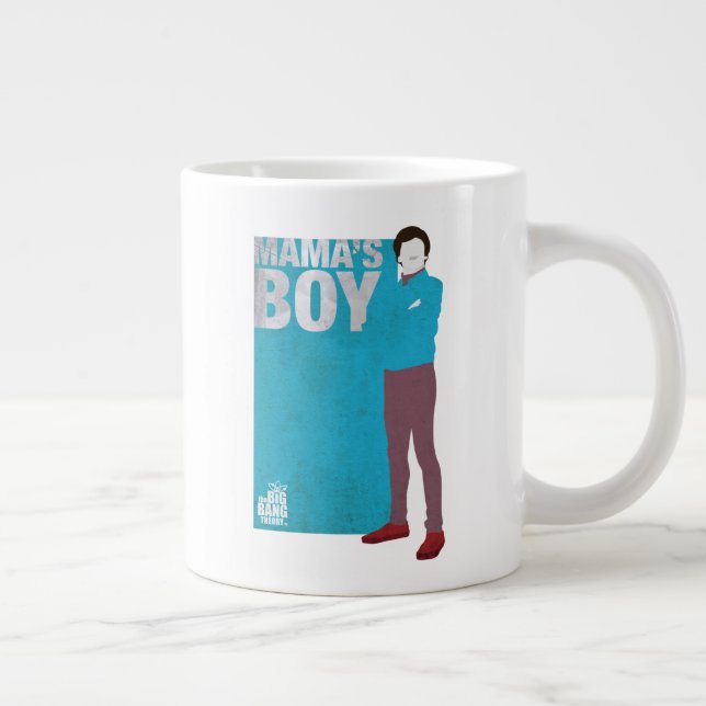Taza De Café Gigante Howard | Mama's Boy (Derecha)
