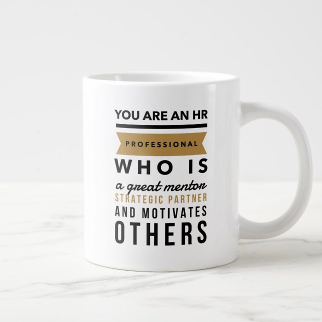 Taza De Café Gigante HR Professional Mug (Derecha)