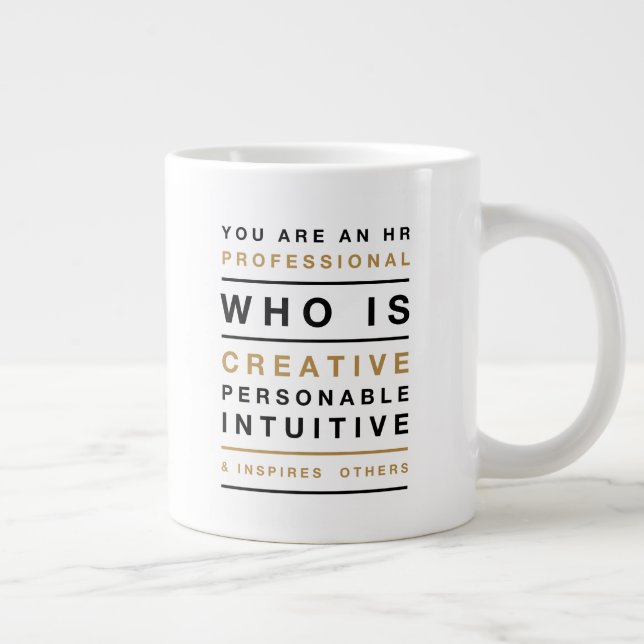 Taza De Café Gigante HR Professional Mug (Derecha)