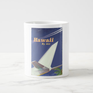 Taza De Café Gigante Huella de vacaciones de Hawaii Flight
