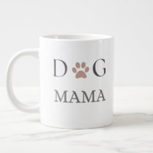 Huellas de patas de Mamá Perro, Día de la Madre y