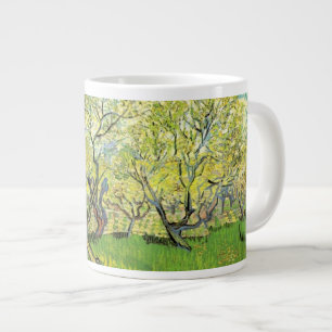 Taza De Café Gigante Huerto en Flor por Vincent van Gogh.