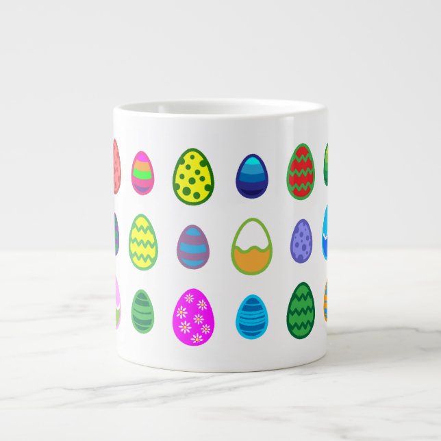 Taza De Café Gigante Huevos de Pascua (Frente)