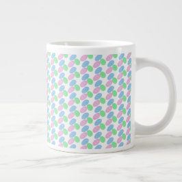 Taza De Café Gigante Huevos de Pascua Garabatos 