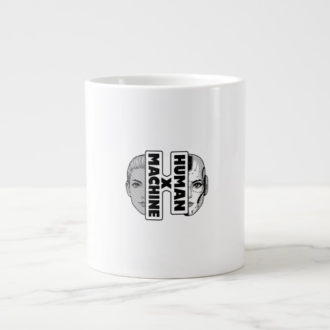 Taza De Café Gigante HUMAN x MACHINE (Frente)