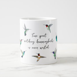Taza De Café Gigante Hummingbirds de Norteamérica Coffee Mug