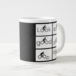 Taza De Café Gigante Humor ciclista
