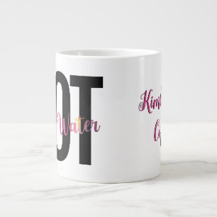 Taza De Café Gigante Humor de artista, café NO pintura gracioso