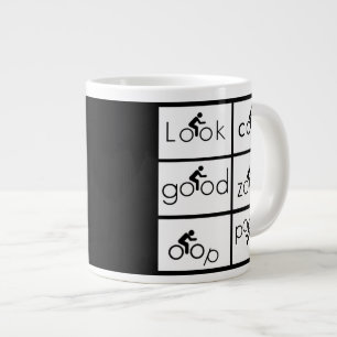 Taza De Café Gigante Humor de Ciclista