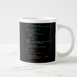 Taza De Café Gigante Humor de Codificación - Lógica de Desarrollador y 