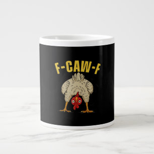 Taza De Café Gigante Humor Gótico Cuervo Divertido Estilo Estético F-Ca