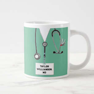 Taza De Café Gigante Humor Médica personalizado
