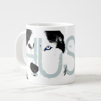 Taza De Café Gigante Husky Dog Coffee Mug Siberian Husky Sleg