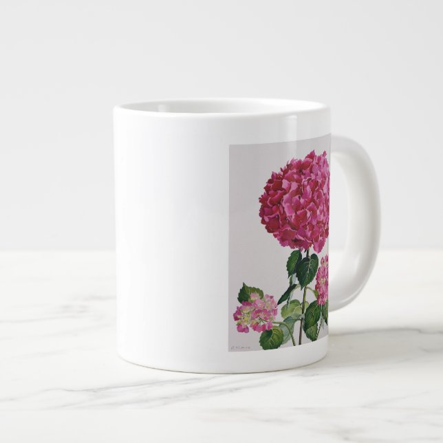 Taza De Café Gigante Hydrangea (Derecha)