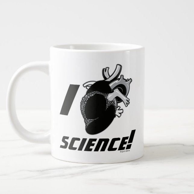 Taza De Café Gigante I (Anatomical Heart Science) (Izquierda)