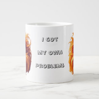 Taza De Café Gigante I Got My Own Problems – Doppelte Klarheit, doppelt