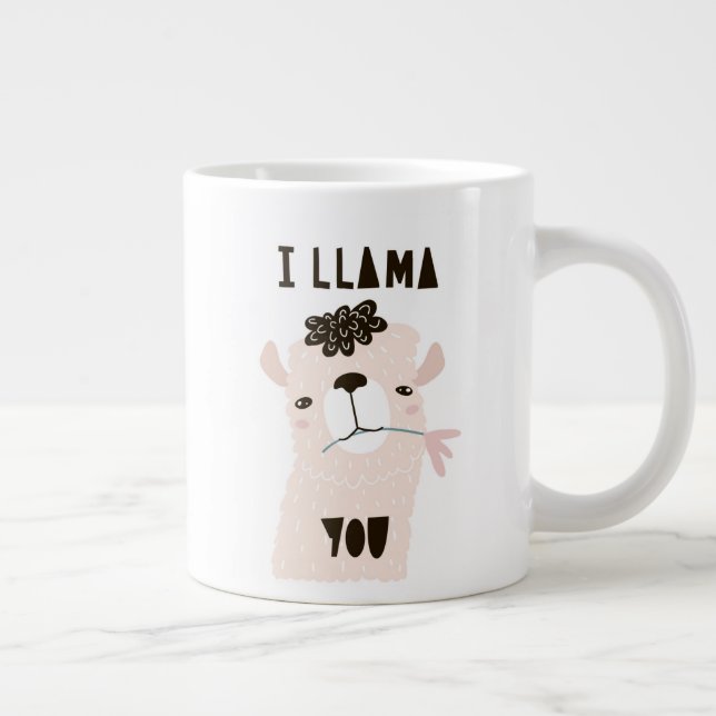 Taza De Café Gigante I llama usted (Derecha)