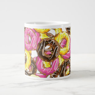 Taza De Café Gigante Iced Doughnut