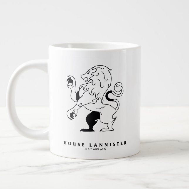Taza De Café Gigante Icono del Lannister de la Casa (Izquierda)