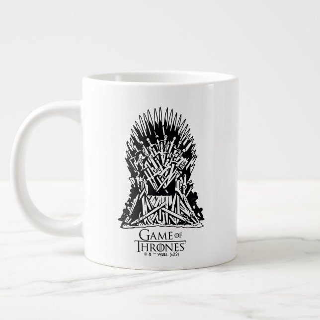 Taza De Café Gigante Icono del trono de hierro (Izquierda)