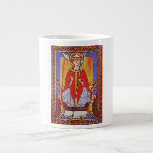 Taza De Café Gigante Icono medieval de San Gregorio Magno