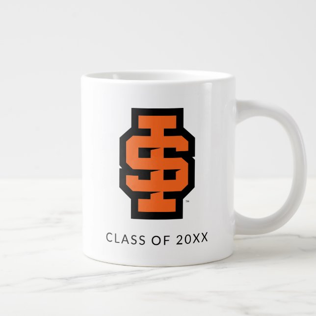 Taza De Café Gigante Idaho State University Bold Bengala Logo (Derecha)