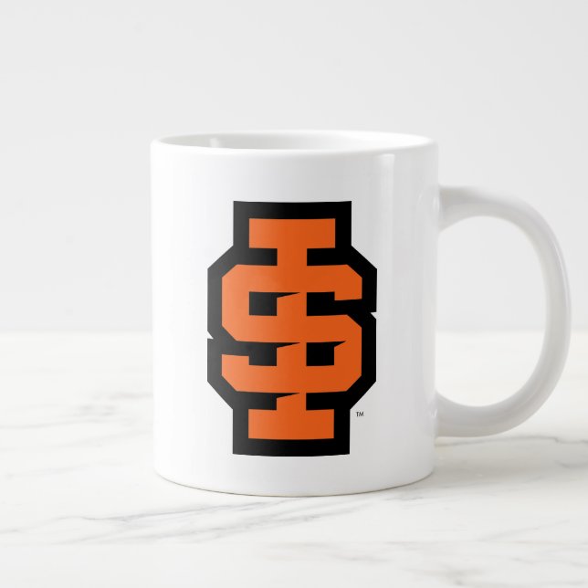 Taza De Café Gigante Idaho State University Bold Bengala Logo (Derecha)