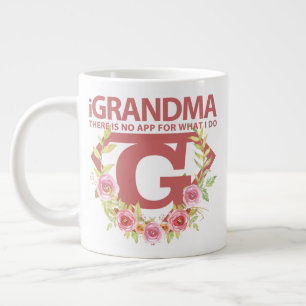 Taza De Café Gigante "iGRANDMA" Café gigante de 20oz