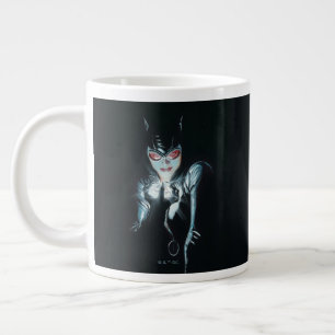 Taza De Café Gigante Ilustración de la portada de Batman Catwoman Caras