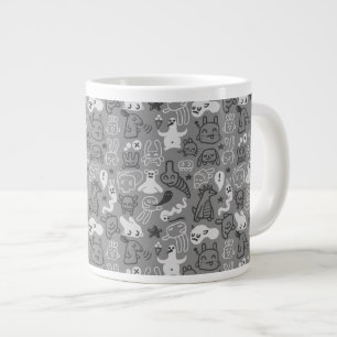 Taza De Café Gigante ilustracion del modelo de los doodles