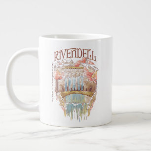 Taza De Café Gigante Ilustración en acuarela de la Comunidad de RIVENDE