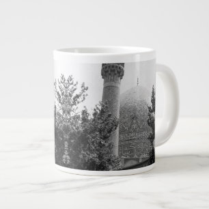 Taza De Café Gigante Imagen de la mezquita real de Isfahán