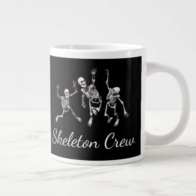 Taza De Café Gigante Imagen divertida de "Skeleton Crew" (Derecha)